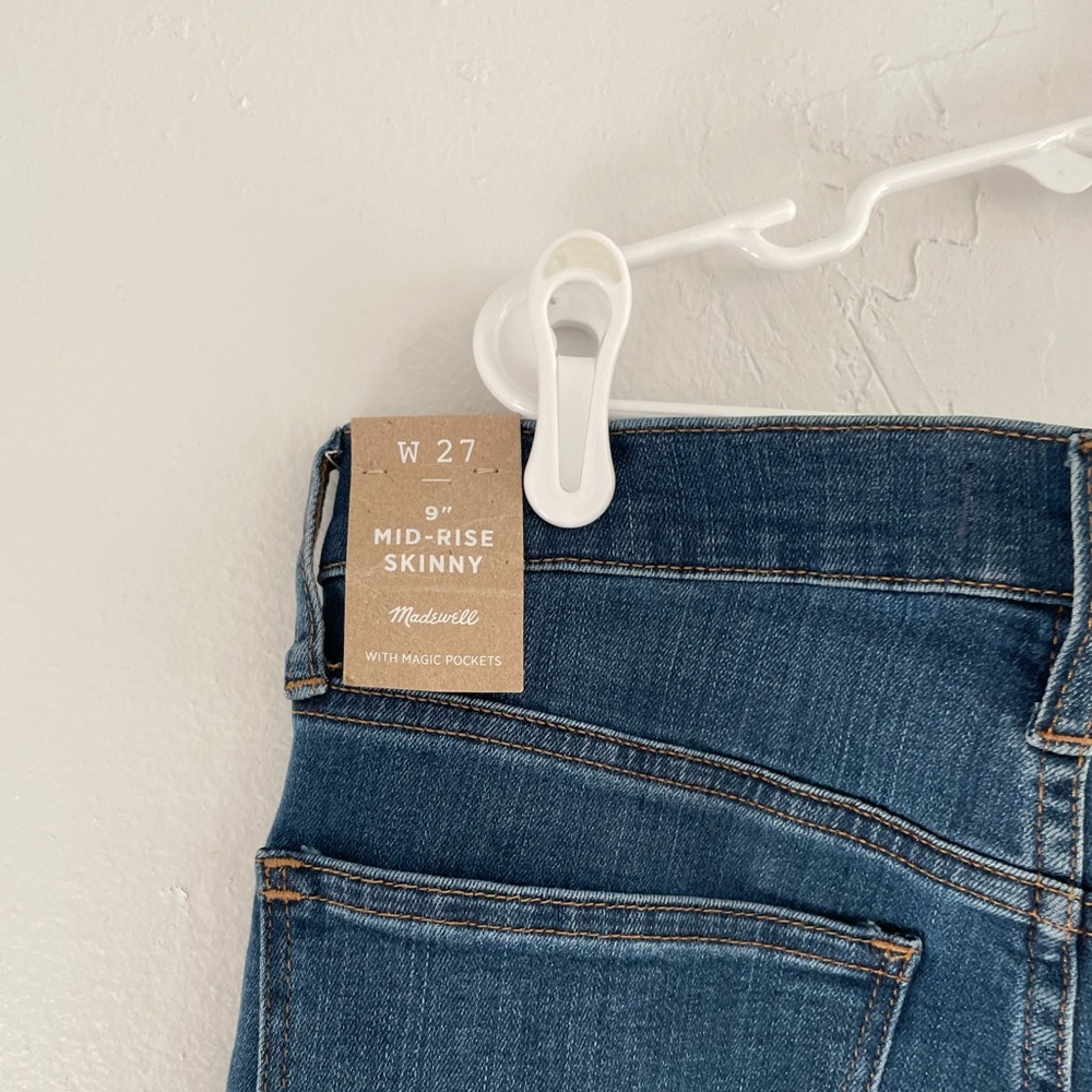 Madewell mid rise Jeans, Size 27, NWT, Skinny Jeans